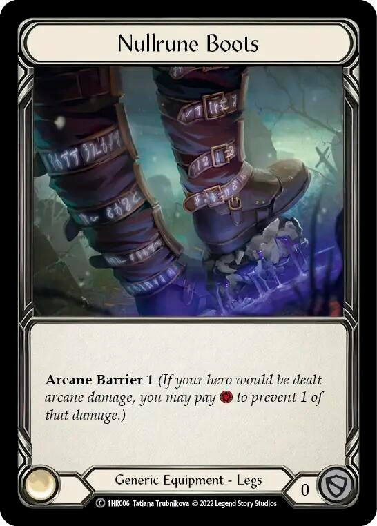 Image for Nullrune Boots [Historic Pack 1 Blitz Deck: Rhinar]