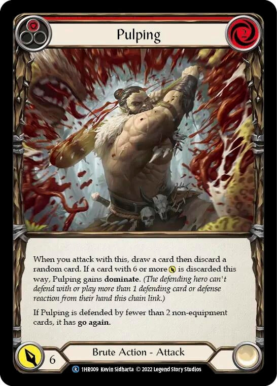 Image for Pulping (Red) [Historic Pack 1 Blitz Deck: Rhinar]