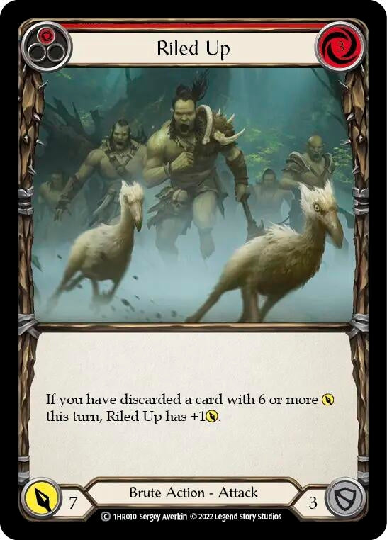 Image for Riled Up (Red) [Historic Pack 1 Blitz Deck: Rhinar]