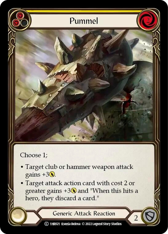 Image for Pummel (Yellow) [Historic Pack 1 Blitz Deck: Rhinar]