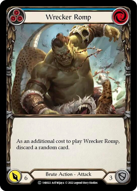 Image for Wrecker Romp (Blue) [Historic Pack 1 Blitz Deck: Rhinar]