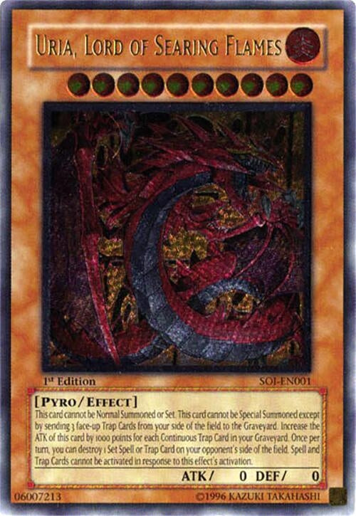 Uria Lord of Searing Flames UTR (SOI-EN001)