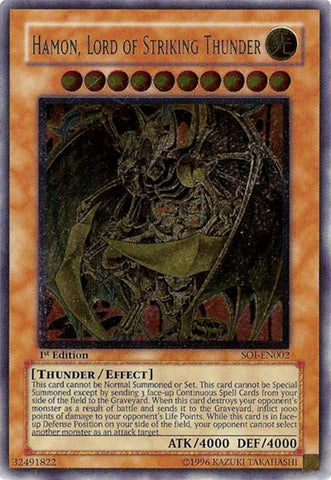 Hamon Lord of Striking Thunder UTR (SOI-EN002)