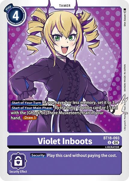 Image for Violet Inboots [Release Special Booster 2.0]