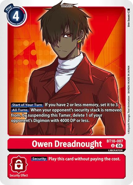 Image for Owen Dreadnought [Release Special Booster 2.0]