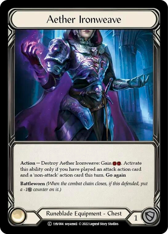 Image for Aether Ironweave [Historic Pack 1 Blitz Deck: Viserai]