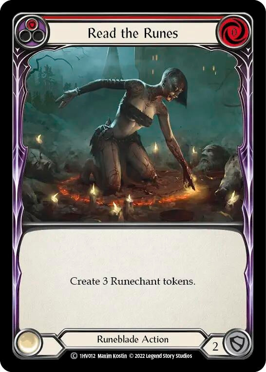 Image for Read the Runes (Red) [Historic Pack 1 Blitz Deck: Viserai]