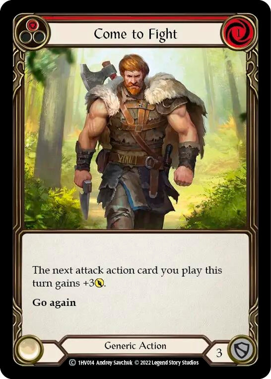 Image for Come to Fight (Red) [Historic Pack 1 Blitz Deck: Viserai]