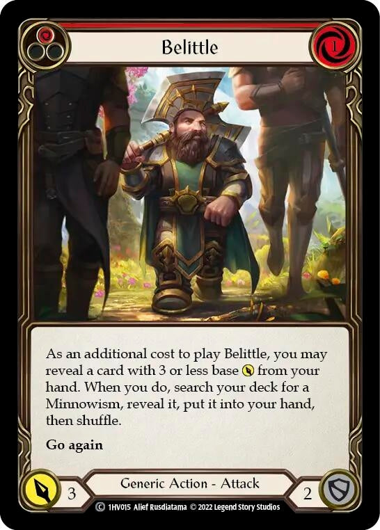 Image for Belittle (Red) [Historic Pack 1 Blitz Deck: Viserai]