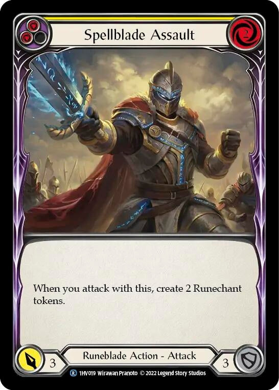 Image for Spellblade Assault (Yellow) [Historic Pack 1 Blitz Deck: Viserai]