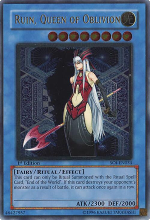 Ruin Queen of Oblivion UTR (SOI-EN034)