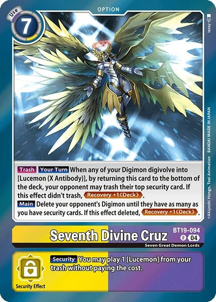 Image for Seventh Divine Cruz [Release Special Booster 2.0]