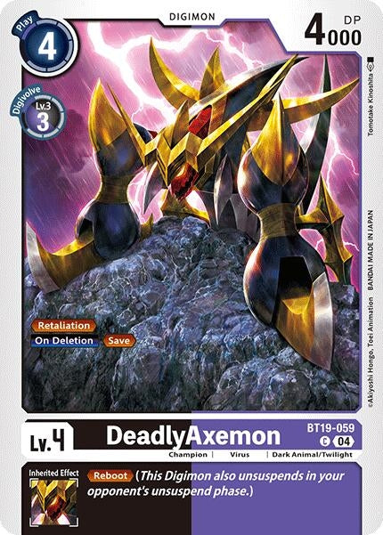 Image for DeadlyAxemon [Release Special Booster 2.0]
