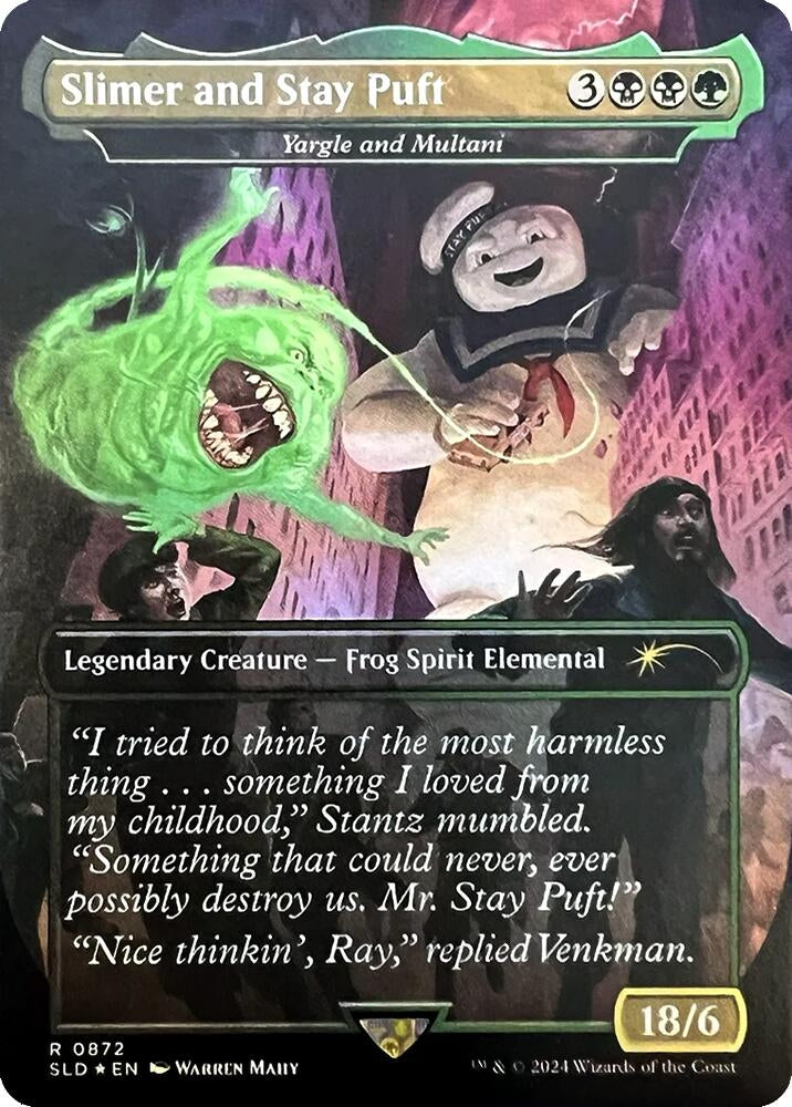Image for Slimer and Stay Puft - Yargle and Multani