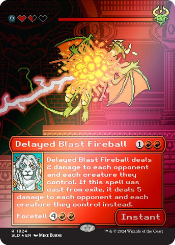 Image for Delayed Blast Fireball (Rainbow Foil)