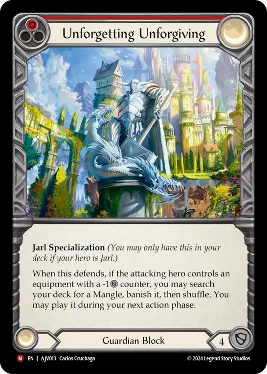 Image for Unforgetting Unforgiving [Armory Deck: Jarl Vetreidi]