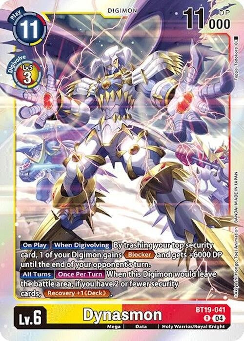 Image for Dynasmon (BT19-041 R) (Release Special Booster 2.0) (BT18-19) - Digimon Card Game