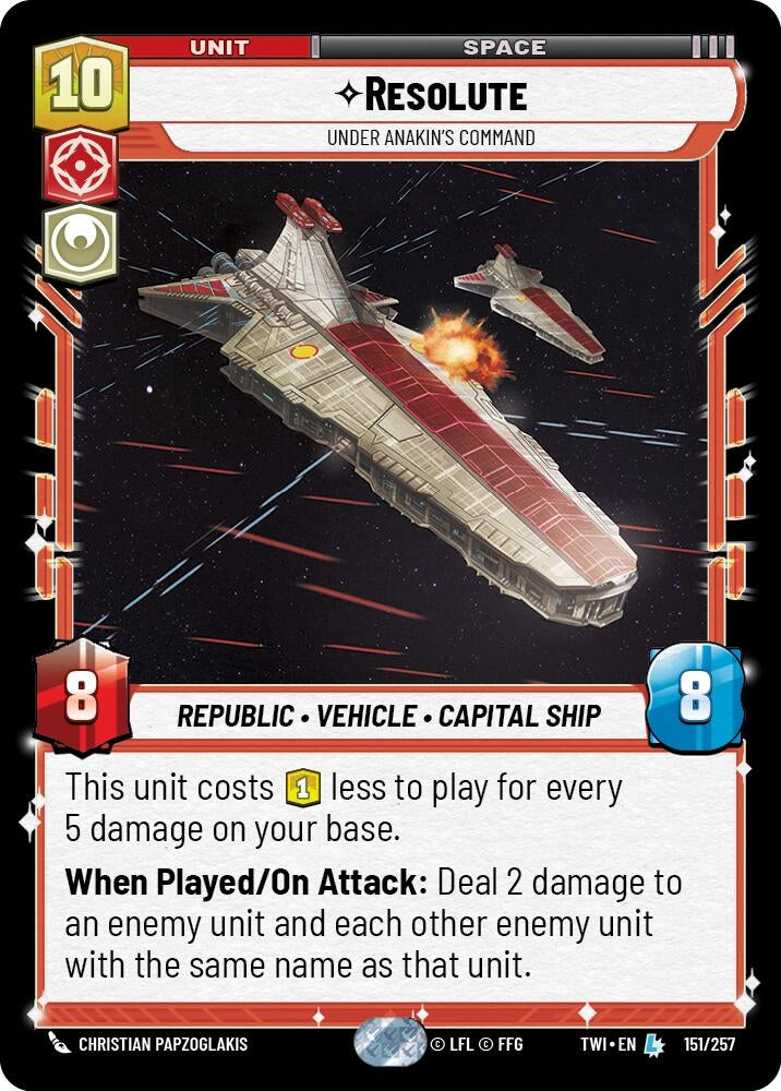 Image for Resolute - Under Anakin's Command [Twilight of the Republic]
