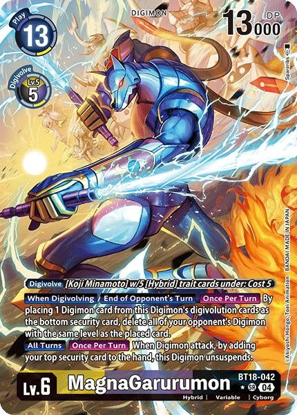 Image for MagnaGarurumon (Alternate Art) [Release Special Booster 2.0]