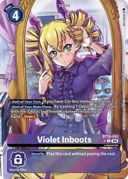 Image for Violet Inboots (Alternate Art) [Release Special Booster 2.0]