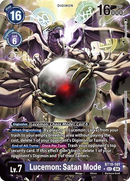 Image for Lucemon: Satan Mode (Alternate Art) [Release Special Booster 2.0]