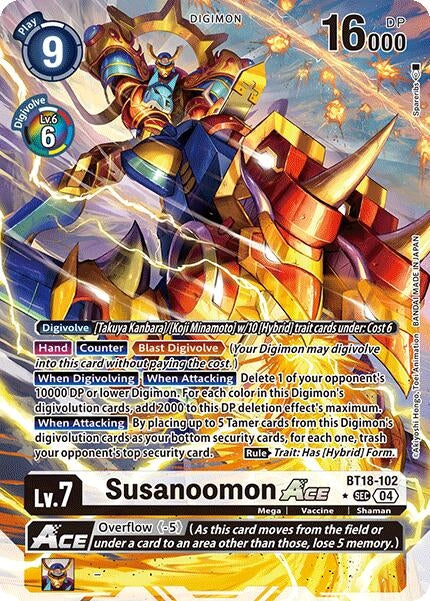 Image for Susanoomon ACE (Alternate Art) [Release Special Booster 2.0]
