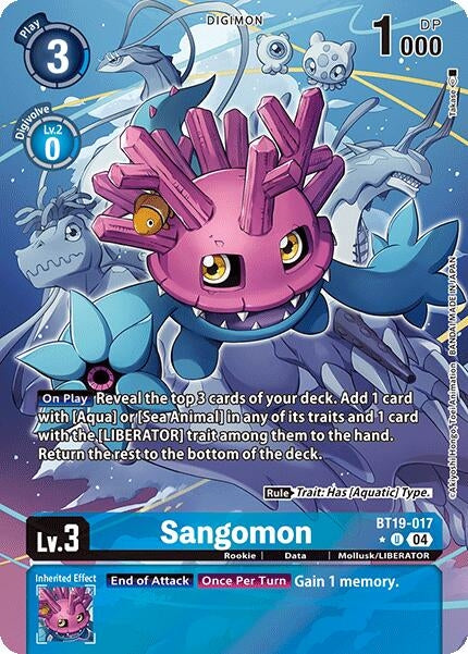 Image for Sangomon (Alternate Art) [Release Special Booster 2.0]