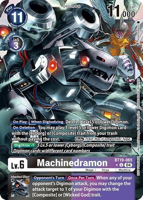 Image for Machinedramon (Release Special Booster 2.0: Box Promotion Pack) (BT19-065 U) [BT18-20]