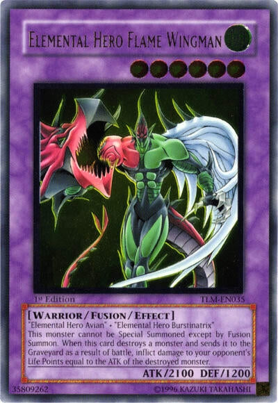 Elemental HERO Flame Wingman UTR (TLM-EN035) [TLM]