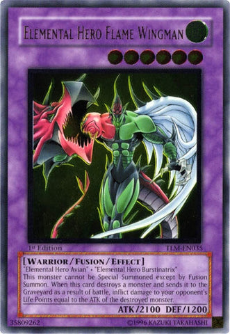 Elemental HERO Flame Wingman UTR (TLM-EN035) [TLM]
