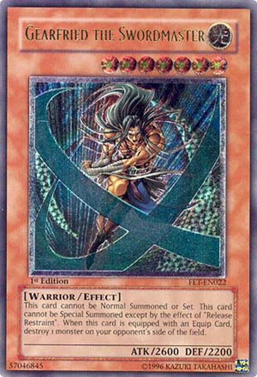 Gearfried the Swordmaster (UTR) [FET-EN022] Ultimate Rare