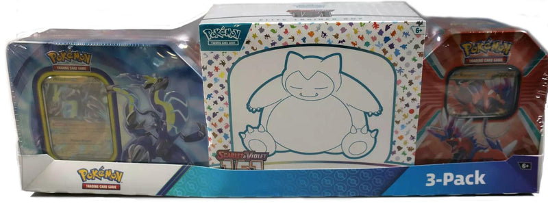 Image for Costco Pokemon Collector 3-Pack: Scarlet & Violet 151 ETB + Paldea Legends Tins [MCAP]