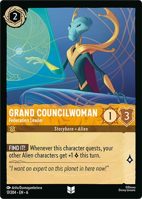 Image for Grand Councilwoman - Federation Leader [Azurite Sea]