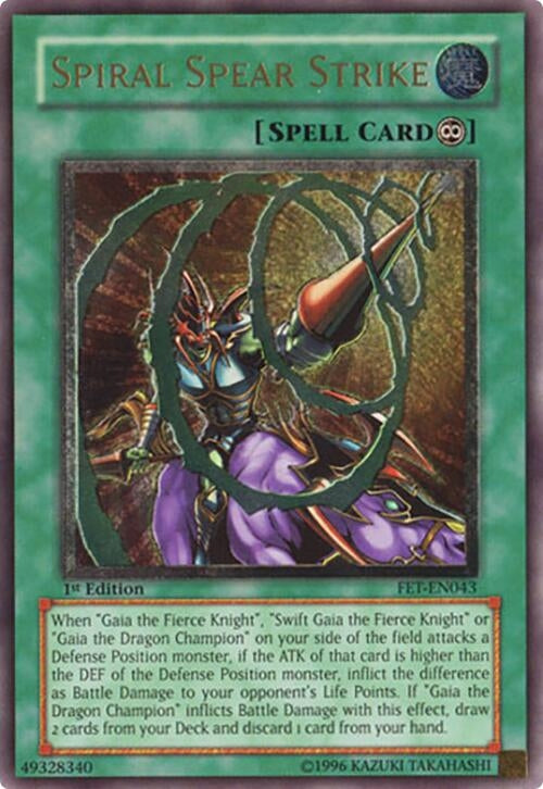 Spiral Spear Strike (UTR) [FET-EN043] Ultimate Rare
