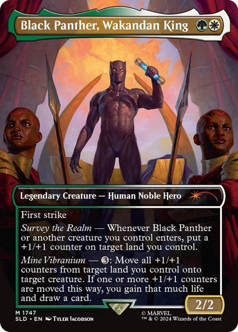 Image for Black Panther, Wakandan King (Rainbow Foil)