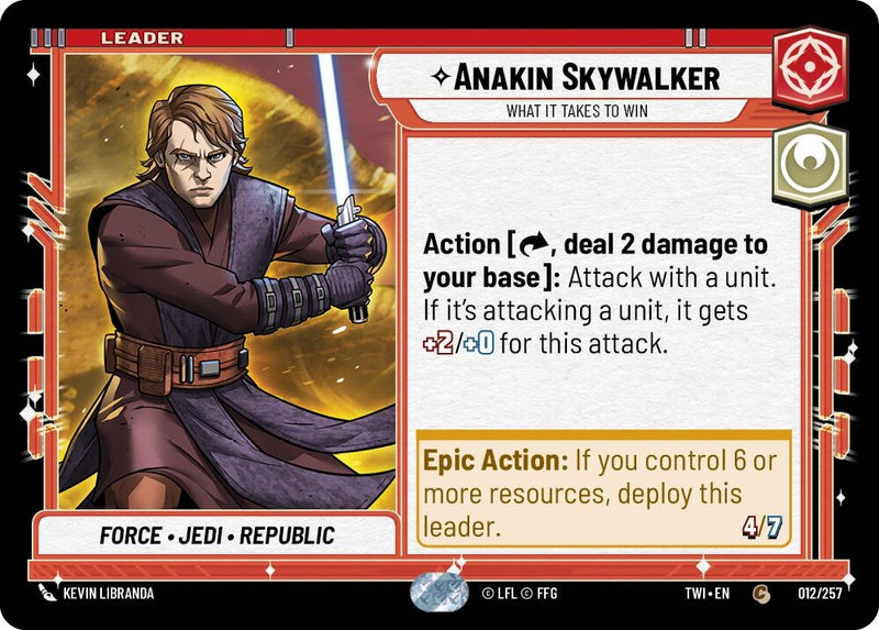 Image for Anakin Skywalker - What it Takes to Win [Twilight of the Republic]