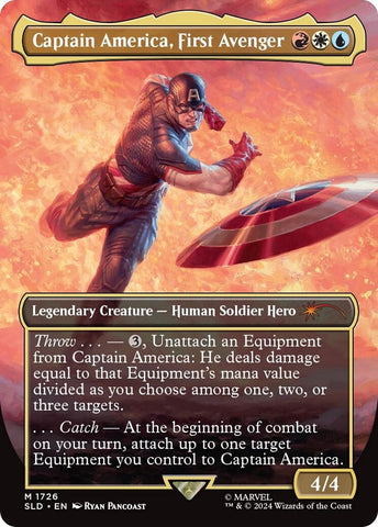 Image for Captain America, First Avenger (Rainbow Foil)