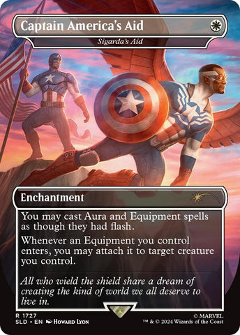 Image for Captain America's Aid - Sigarda's Aid (Rainbow Foil)