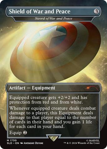 Image for Shield of War and Peace - Sword of War and Peace (Rainbow Foil)