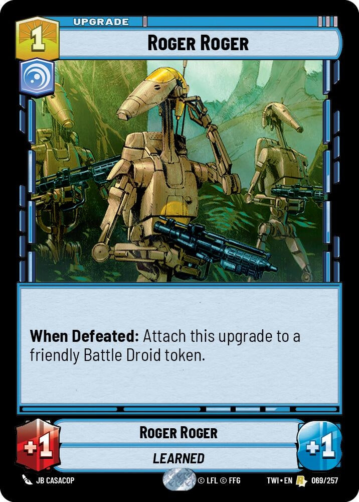 Image for Roger Roger [Twilight of the Republic]