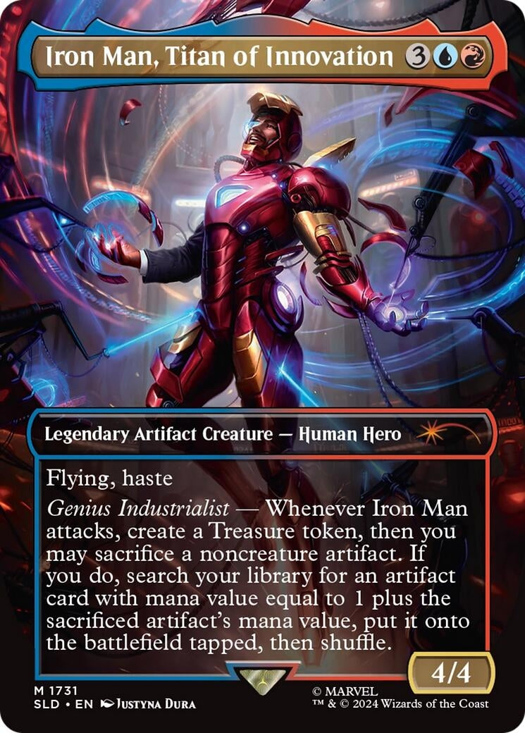 Image for Iron Man, Titan of Innovation (Rainbow Foil)