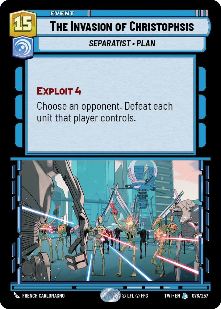 Image for The Invasion of Christophsis [Twilight of the Republic]