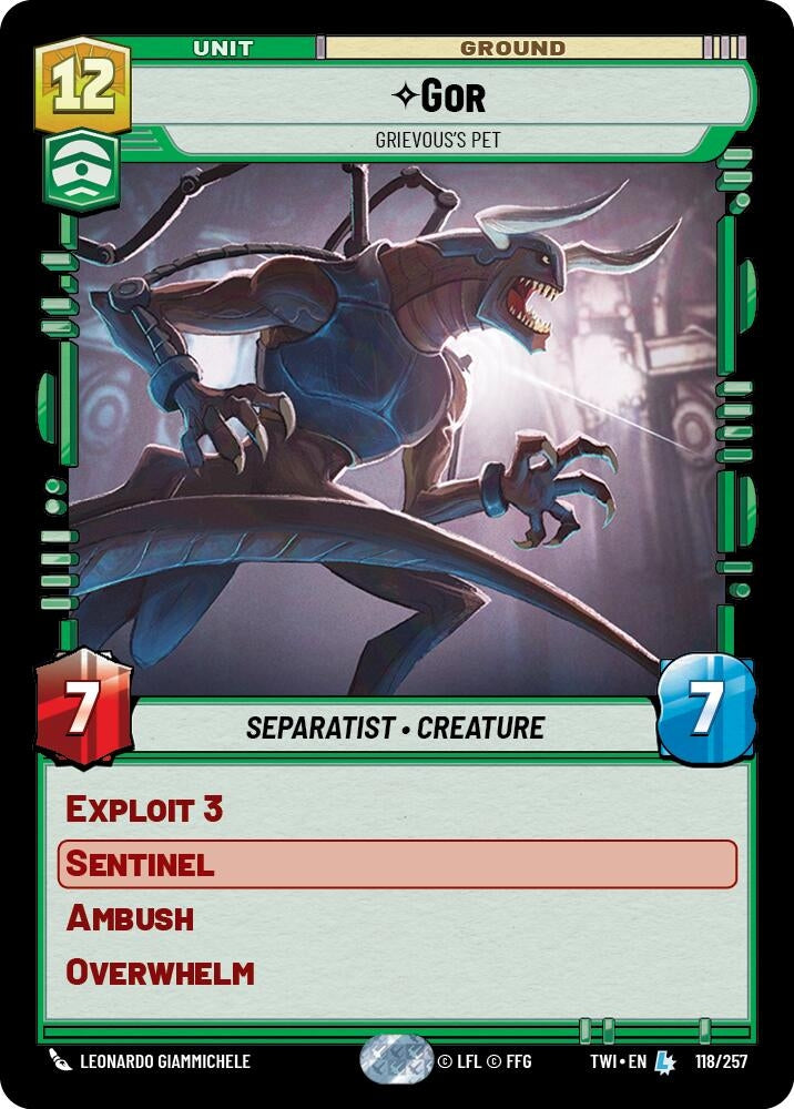 Image for Gor - Grievous's Pet [Twilight of the Republic]