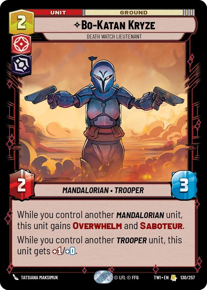 Image for Bo-Katan Kryze - Death Watch Lieutenant [Twilight of the Republic]