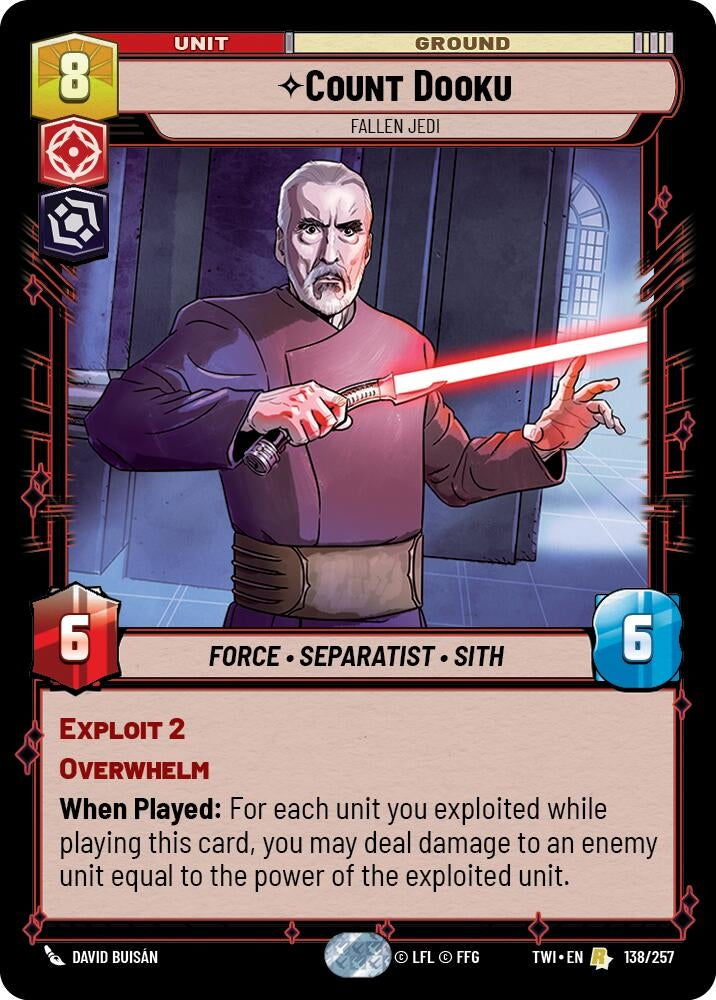 Image for Count Dooku - Fallen Jedi [Twilight of the Republic]