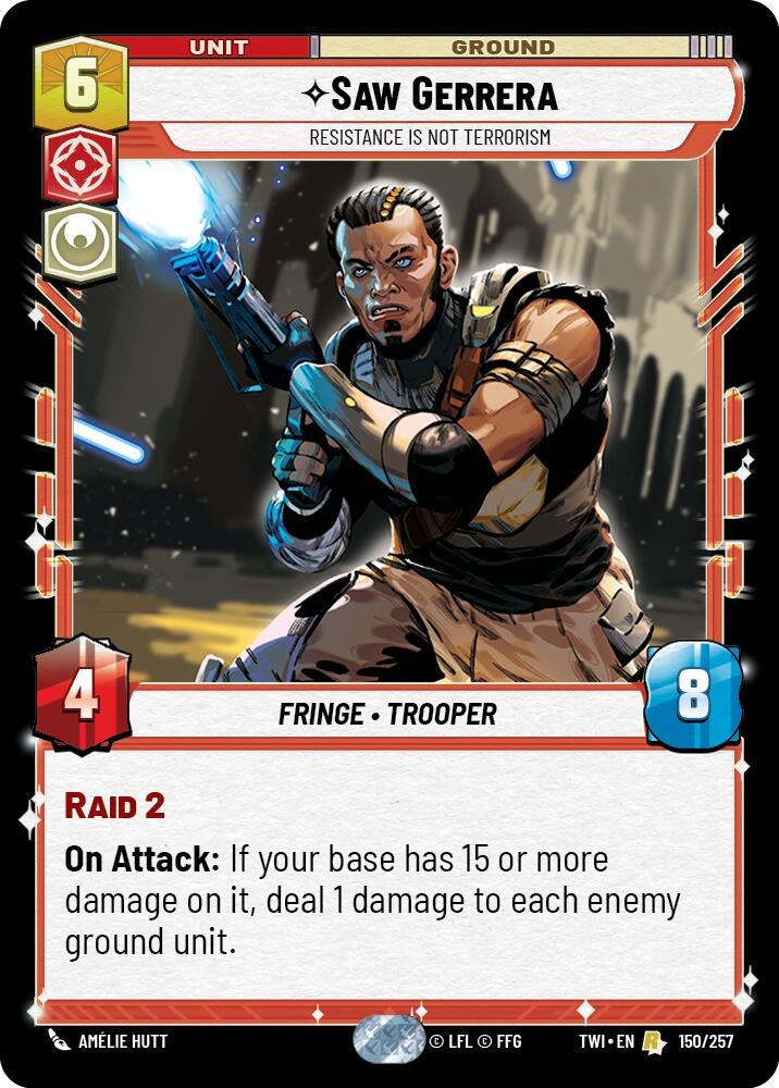Saw Gerrera - Resistance is Not Terrorism (150/257) (Twilight of the Republic)