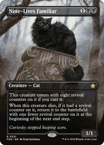Image for Nine-Lives Familiar (Borderless)