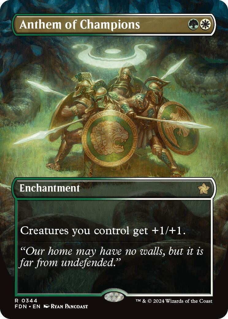 Image for Anthem of Champions (Borderless)