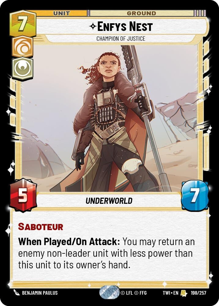 Enfys Nest - Champion of Justice (198/257) (TWI)