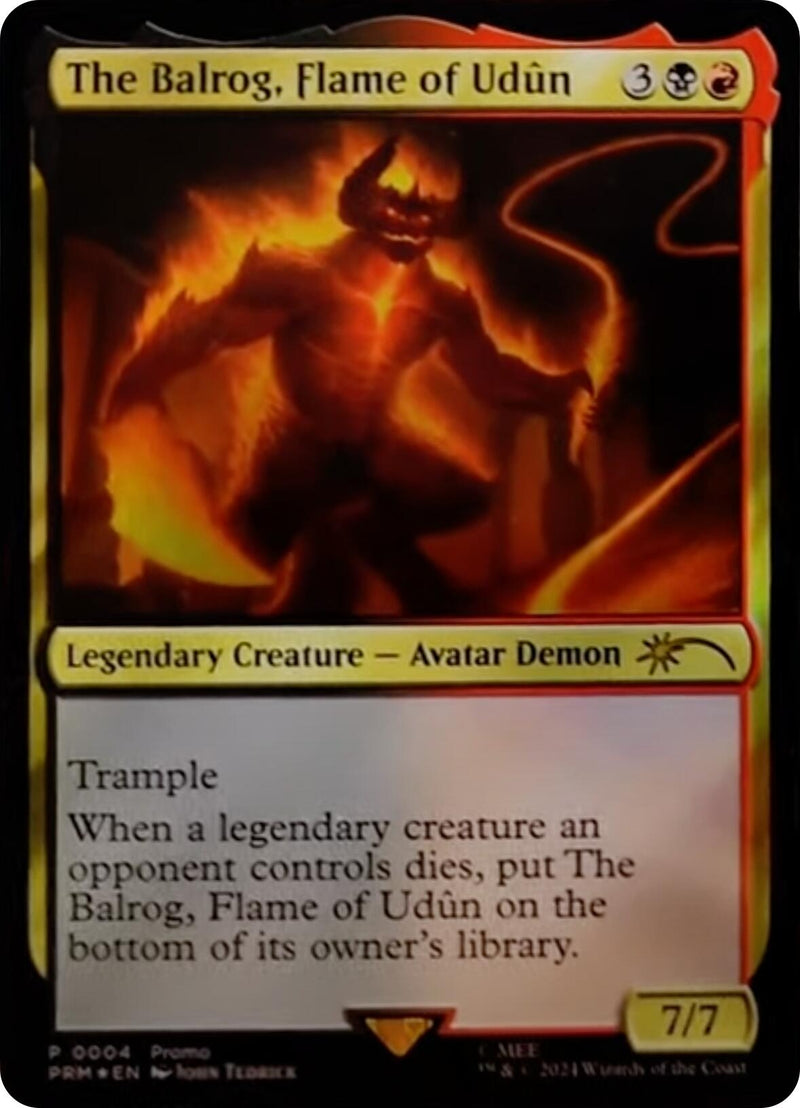 Image for The Balrog, Flame of Udun